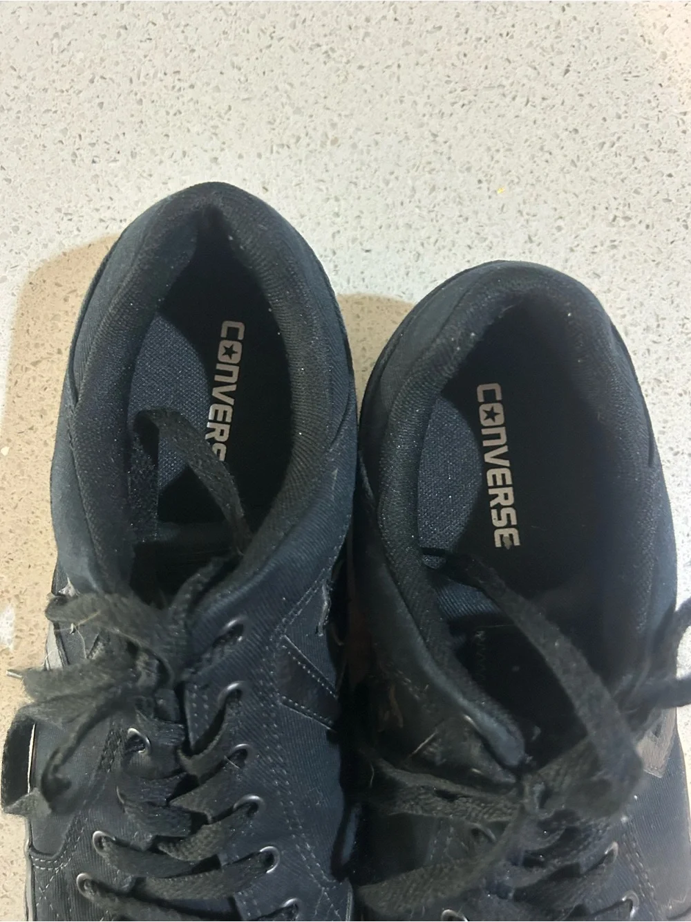 Converse Black Low-Profile Canvas Sneakers - Picture 7 of 7